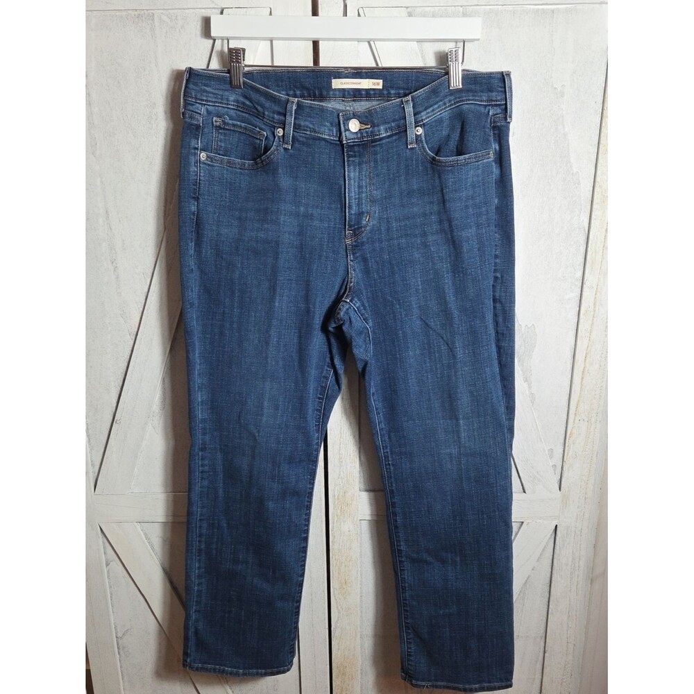 Levi's Classic Straight Jeans Size 16W